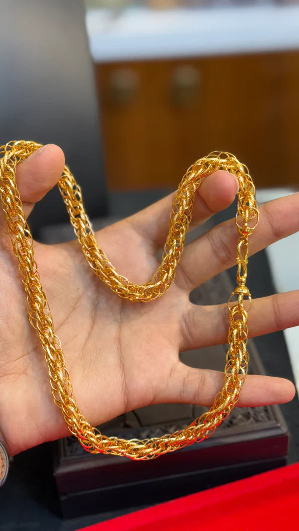 Honey-singh chain 1 Gm Gold Plated